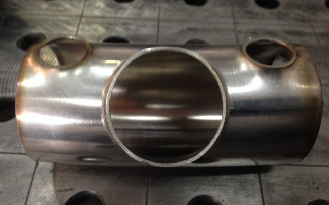 Deformazione tubi in acciaio inox